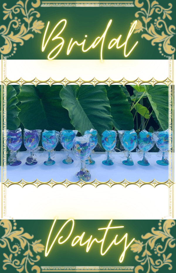 Image of 10+ Stemed Wine Glasses. 