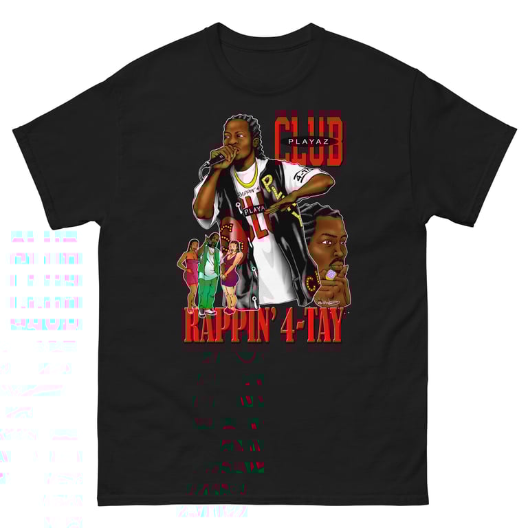 RAPPIN4TAY Playaz Tee Image 4