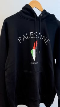 Image 2 of Palestine Map Unisex Hoodie- 100% profits to charity
