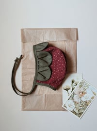 Image 2 of Little Strawberry Double gauze baby bonnet 