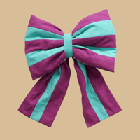 Image 1 of Gros noeud Framboise