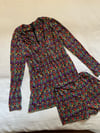 late 60s mini dress and matching hot pants 