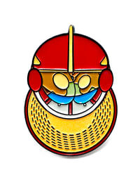 Image 1 of “TurboMan” Pin (GITD)