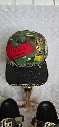 Image 8 of Camo & Black Crocs w/ Hat & 3 Stack