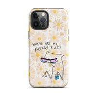 Image 14 of allergy pills Tough Case for iPhone® 