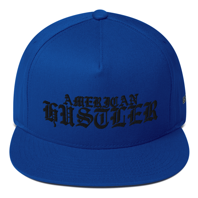 American Hustler Flat Bill Cap