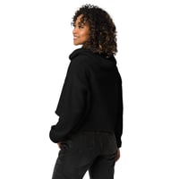 Image 2 of Lets Talk About Mental Health Crop Hoodie