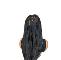 Image 3 of Jackie | Full Lace Braided Wig – Protective & Luxury Style