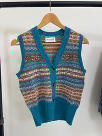 Image 7 of Fair-Isle Waistcoat - Made in Europe