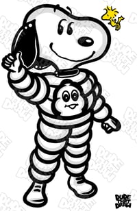 Image 3 of Michelin Snoop Print