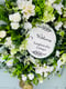 Image of 55cm + 45cm Personalised Wreath - any Colour Combo