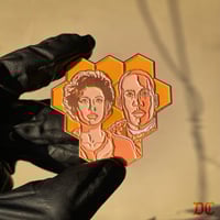 Image 1 of Be my Victim enamel pin