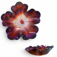 Image 3 of Decorative Resin Bowl – Unique Swirl Design, One-of-a-Kind Piece