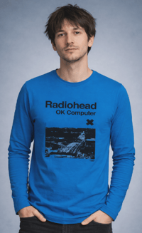 Image 1 of Camiseta M/L Radiohead (Ok Computer)