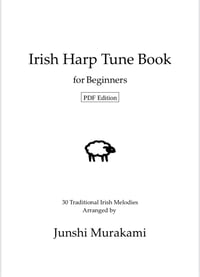 Image 1 of Irish Harp Tune Book for Beginners