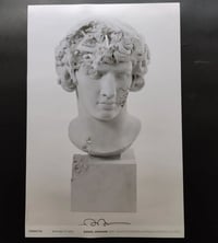 Image 1 of Daniel Arsham, "Grey Selenite Eroded Antinous as Bacchus".