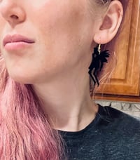 Image 2 of Ineffable Earrings (Title Credits Silhouettes)