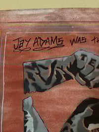Image 4 of JAY ADAMS ART by dp JAKS LYRICS 18x24?