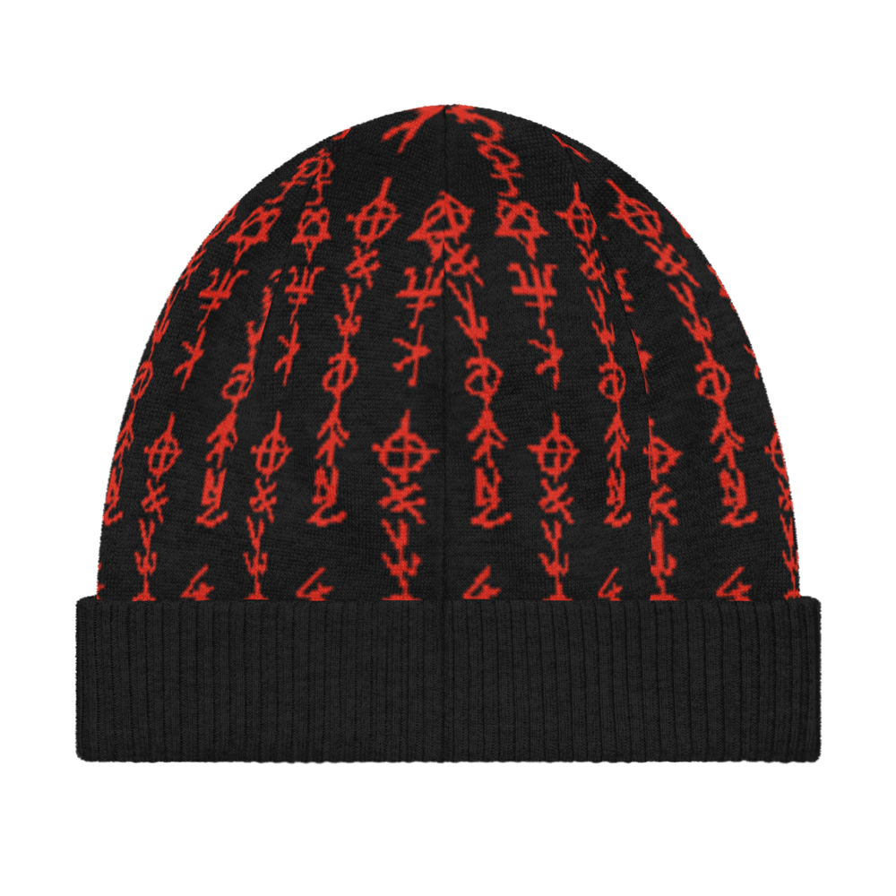 Image of Bam Margera x Black Oxygen - Strigoi Knitted Beanie