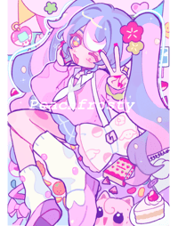 Fairy Miku | 8.5"x11" print