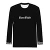 BOSSFITTED Black and White Men's Compression Shirt