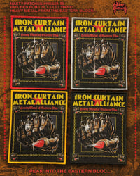 Heavy Metal of Eastern Bloc woven patch 
