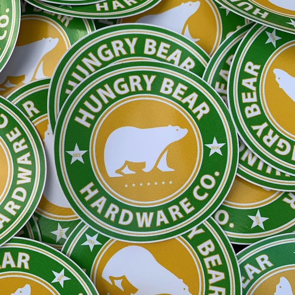 Hungry Bear "O.G. Bear" Sticker Pack 