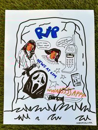 Image 5 of Halloween Tomb Series - Original Drawings