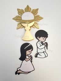 Image 1 of Comunión Childern and Eucharist SVG Bundle / Archivo Digital 