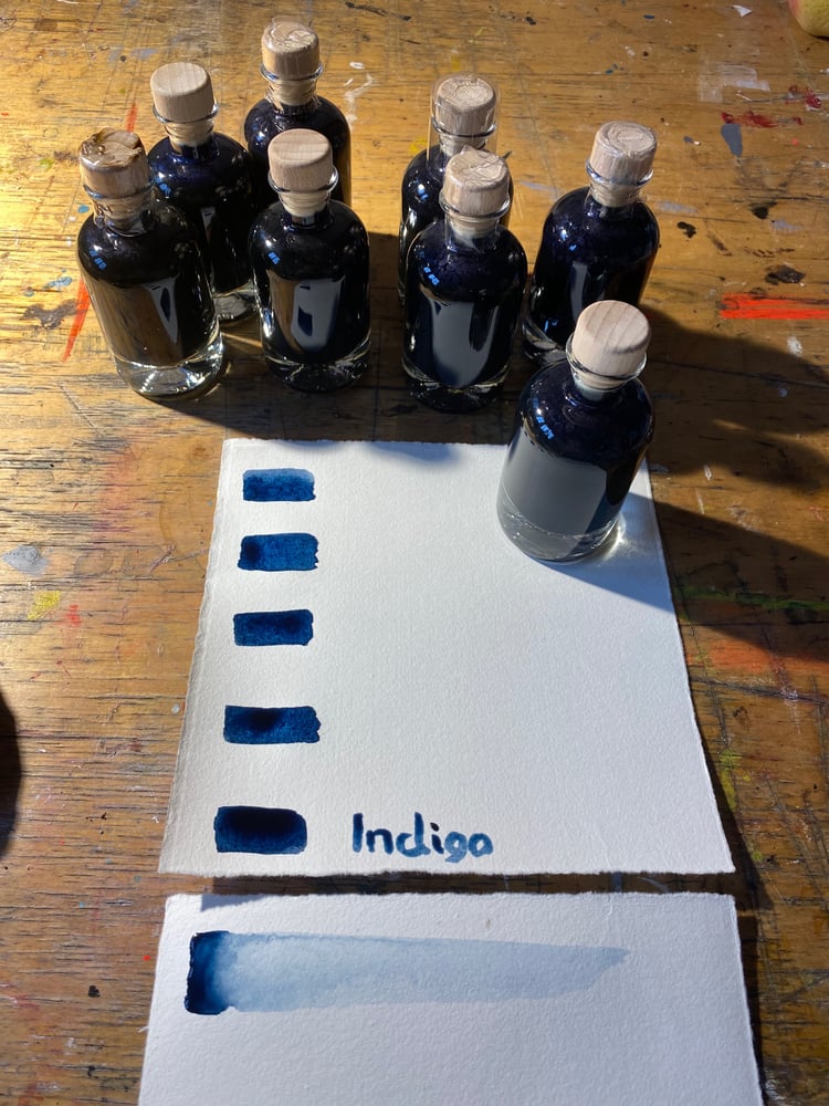 Image of Indigo ink