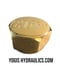 Image of Chrome & gold elite  piston pump 