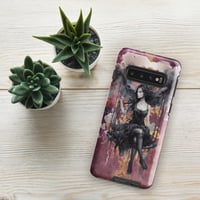 Image 2 of Dark Goth Fairy Maroon Tough case for Samsung®