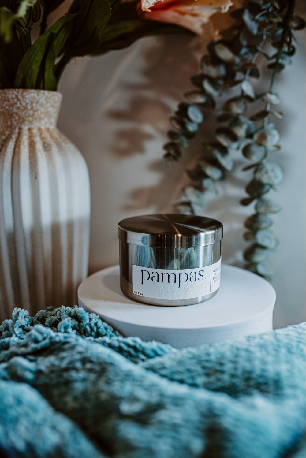 Image of Pampas Grass Scented Candle