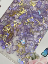 Image 2 of Nail art purple 
