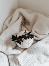 Image 4 of Mulberry & pinecone halo