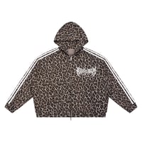 Image 2 of Leopard Zip Up Hoodie