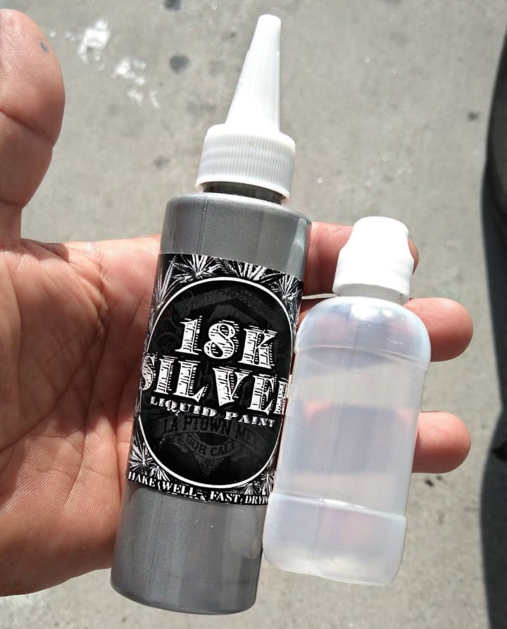 18K SILVER  2.oz MOP SET
