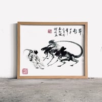 Image 1 of The Oriental Shrimps V2 print