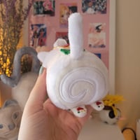 Image 5 of PRE-ORDER: Mixed Fruit Mini Cat Roll Plush