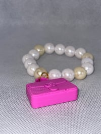 Image 3 of Designer Inspired Pearl Bracelets