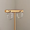 Silver Chain Earrings