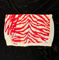 Image 2 of 4. Double Sided Zebra TUBE TOP