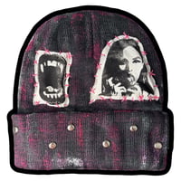 Image 3 of “GNARLY JUNK #3” Custom Punk Beanie