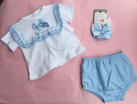 Image 3 of Bow jam pant set 