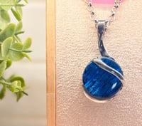 Image 3 of Blue Abalone Drop Pendant