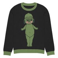 Image 11 of Fish Baby Knitted crew neck sweater