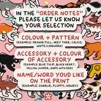 Image 5 of "BUILD YOUR OWN CAT" CUSTOMISABLE A4 PRINT