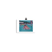 Image 3 of "Pool Party 2" print