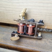 Image 3 of Brass & steel mini micro bulldog liner tattoo machines 