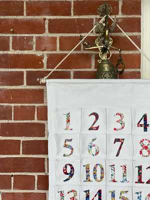 Image of Liberty Christmas Advent Calendar - 'Gold, Frankincense And Myrrh'